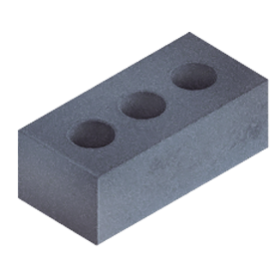 Борский кирпич силикатный пустотелый 1,4НФ мраморный