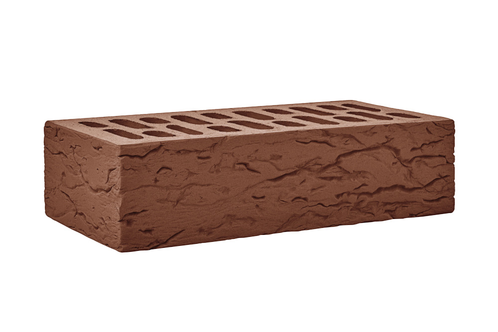 Белебеевский кирпич лицевой 1НФ шоколад рустик
