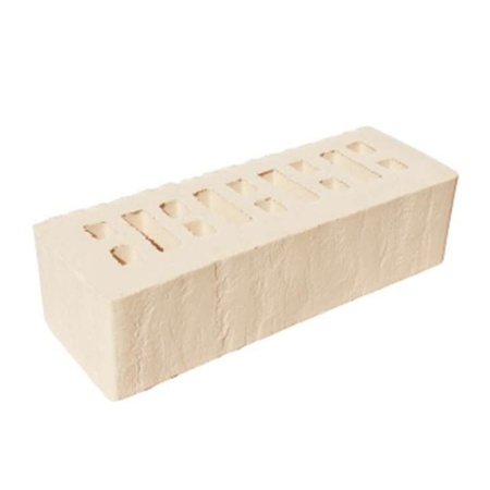 Кирпич лицевой Старый Оскол 0,7НФ белый доломит