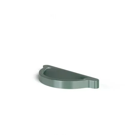 Заглушка желоба D125/100 RAL6005