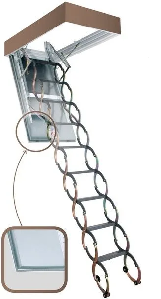 Лестница чердачная FAKRO LSF 120*70/280-300 см