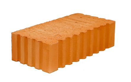 Кирпич керамический рядовой Радошковичский 1НФ М-200 полнотелый
