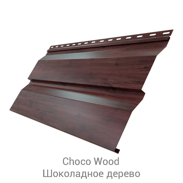 Сайдинг металлический Корабельная доска Print РФ 0.45